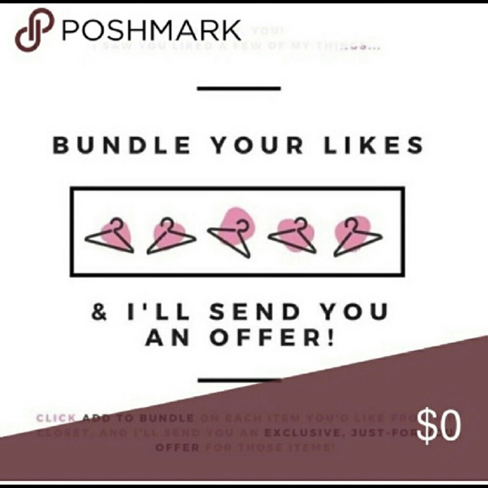 Bundle and I’ll send offer